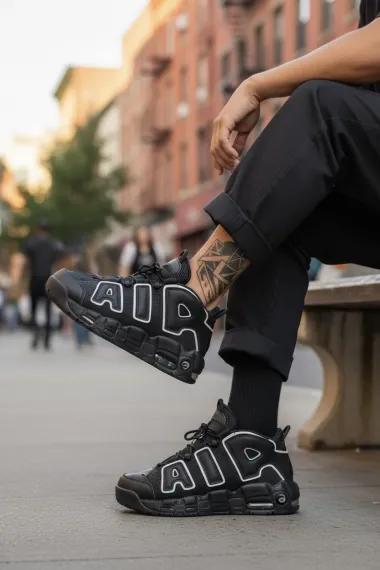 Adidasi barbati casual, albi AIR80